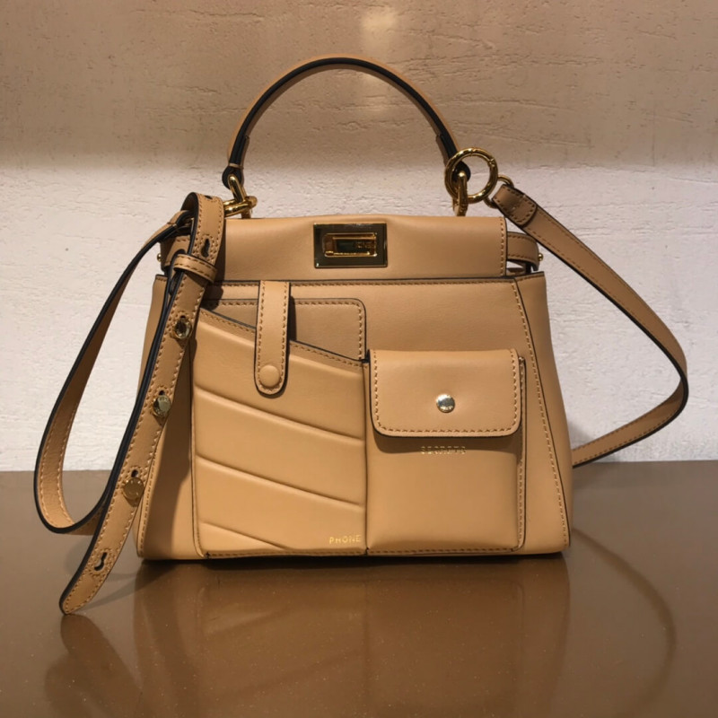 Fendi Peekaboo Iconic Mini Leather Bag 8BN311