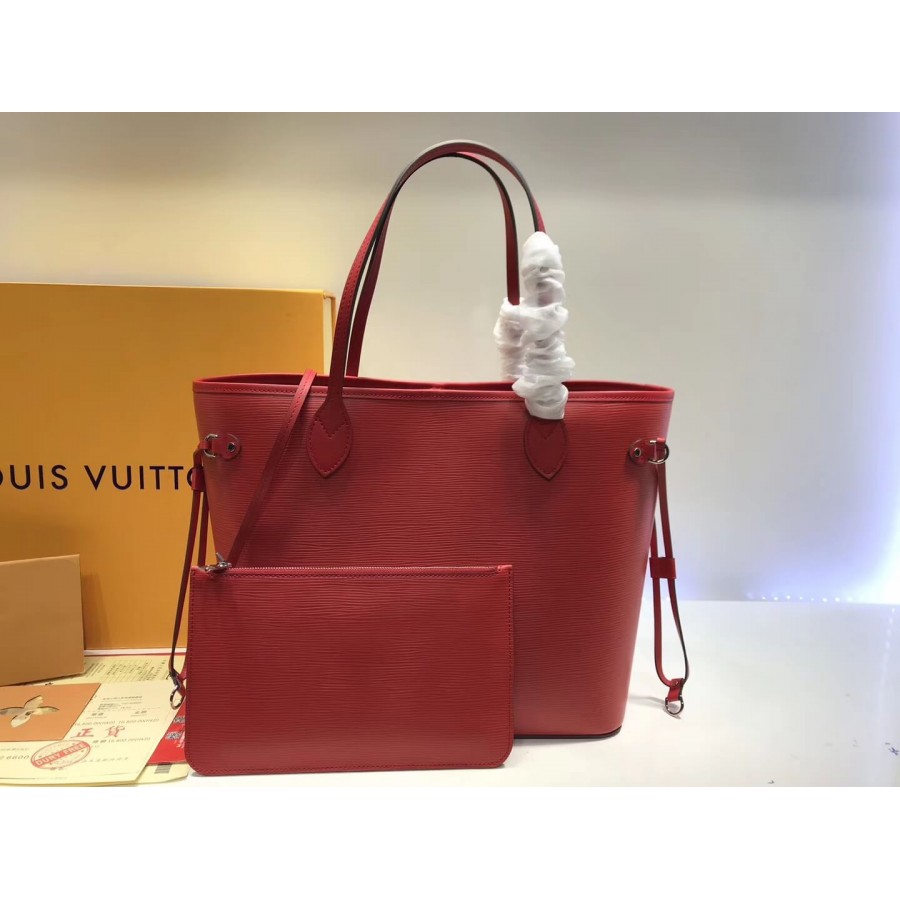 Louis Vuitton Epi Leather Neverfull MM M41159 M40885