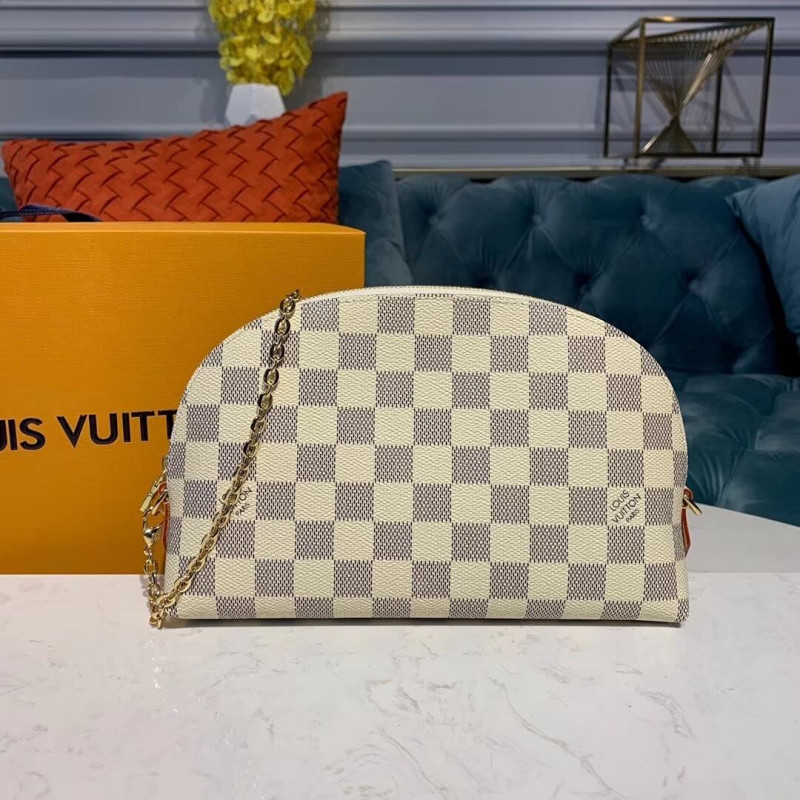 Louis Vuitton Damier Azur Cosmetic Pouch GM M47353