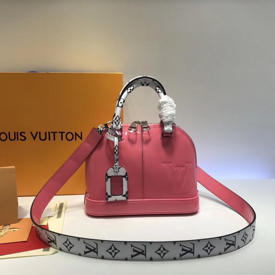 Louis Vuitton Patent Leather Alma BB M54785