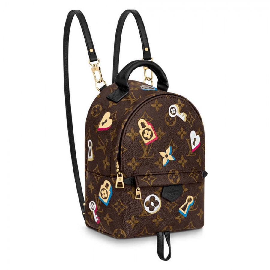 Louis Vuitton Monogram Canvas Palm Springs Backpack Mini M44367