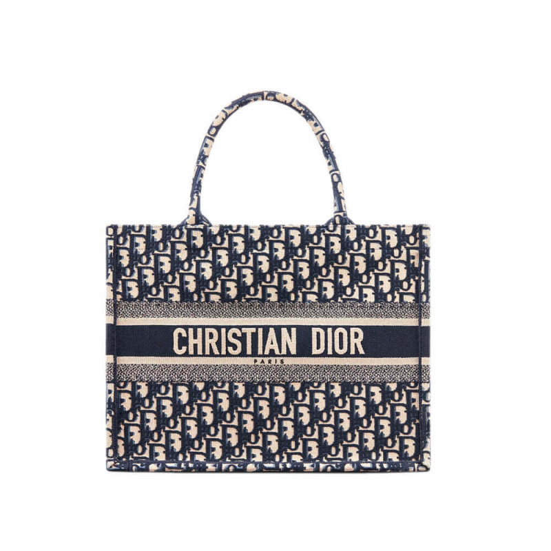 Christian Dior Small Book Tote Oblique M1296