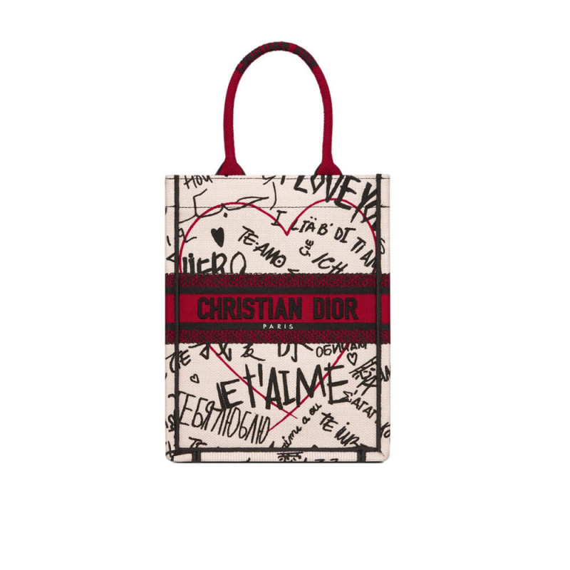 Dior Dioramour Vertical Book Tote Bag M1272