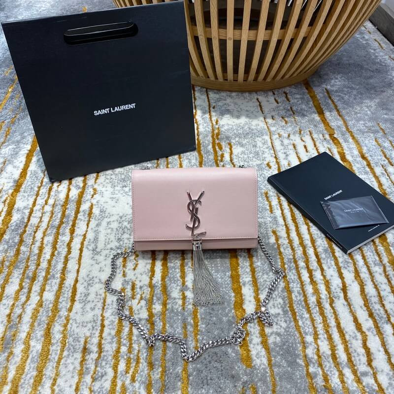 YSL Saint Laurent Kate Small With Tassel In Grain Leather 474366