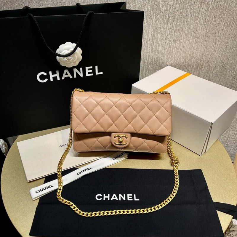 Chanel Lambskin Flap Bag AS3609