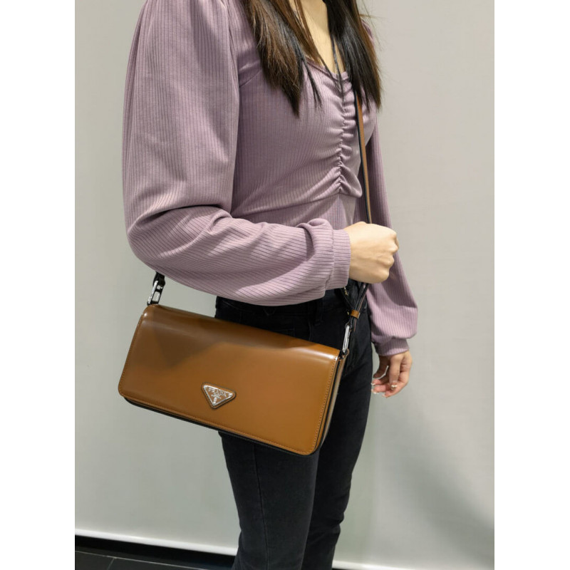 Prada Brushed Leather Femme Bag 1BD323