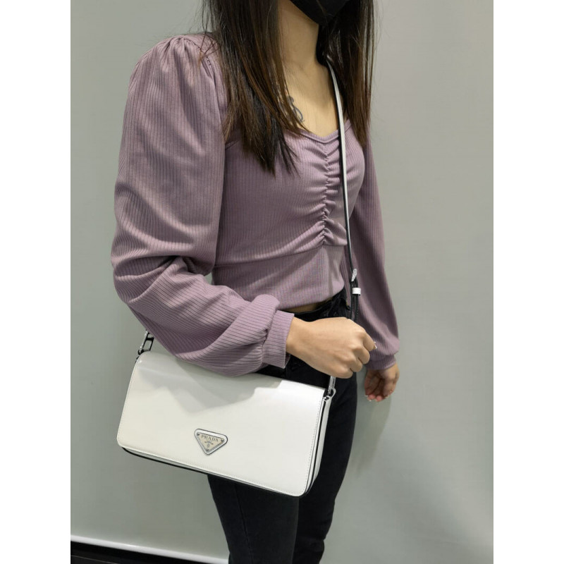 Prada Brushed Leather Femme Bag 1BD323