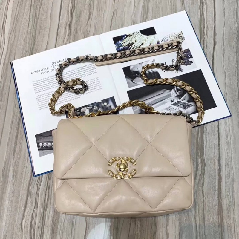 Chanel 19 Lambskin Flap Bag AS1160