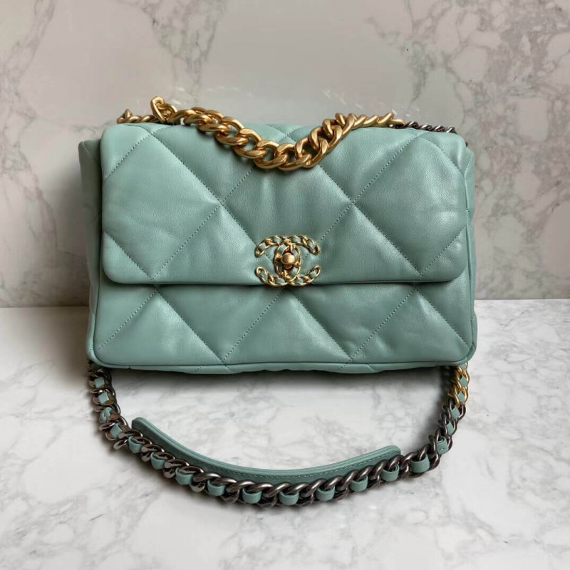 Chanel 19 Lambskin Flap Bag AS1160