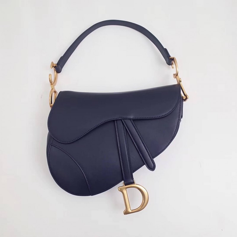 Christian Dior Smooth Calfskin Saddle Bag M0446