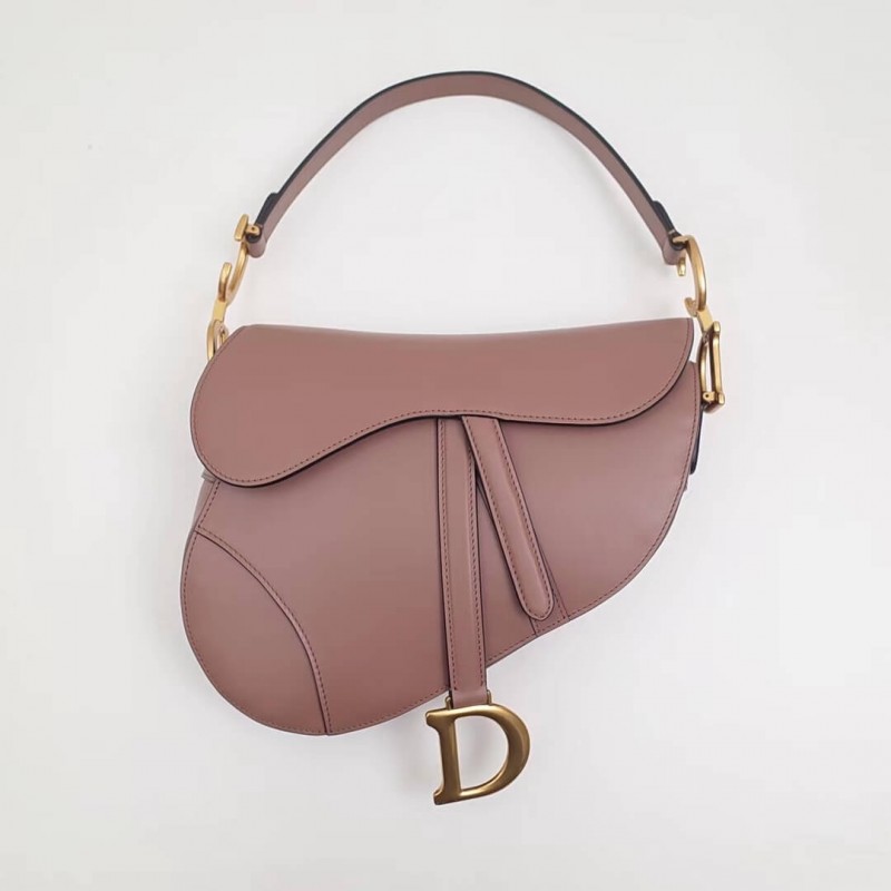 Christian Dior Smooth Calfskin Saddle Bag M0446