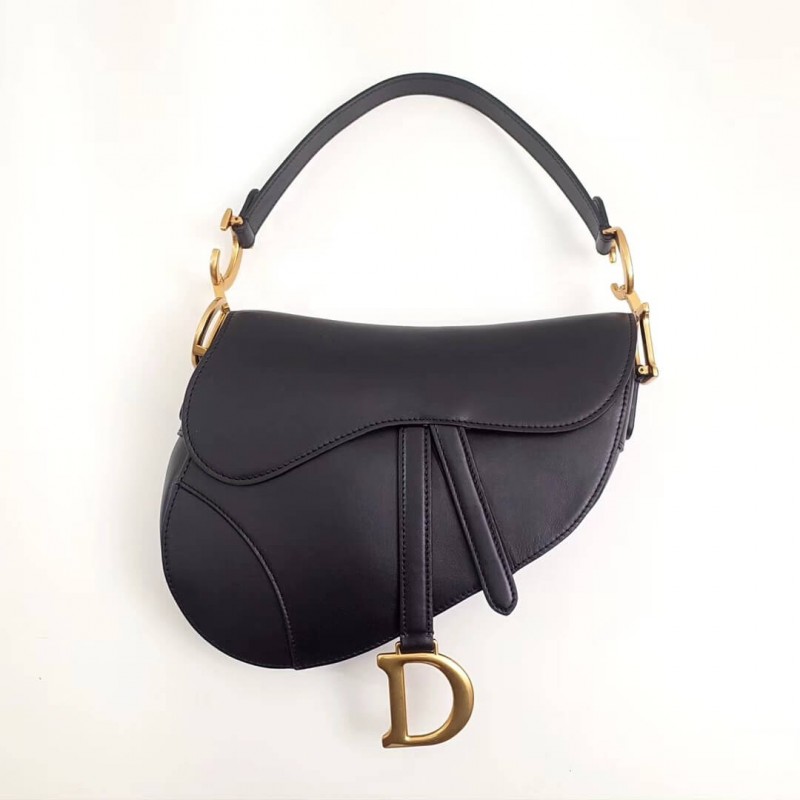 Christian Dior Smooth Calfskin Saddle Bag M0446