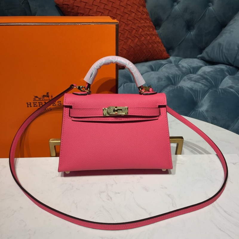 Hermes Kelly Bag 19cm in Epsom Leather