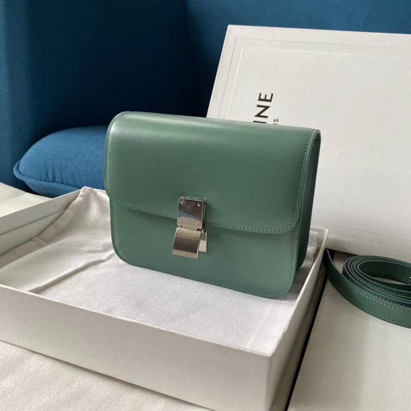Celine Teen Classic Bag in Box Calfskin 192523