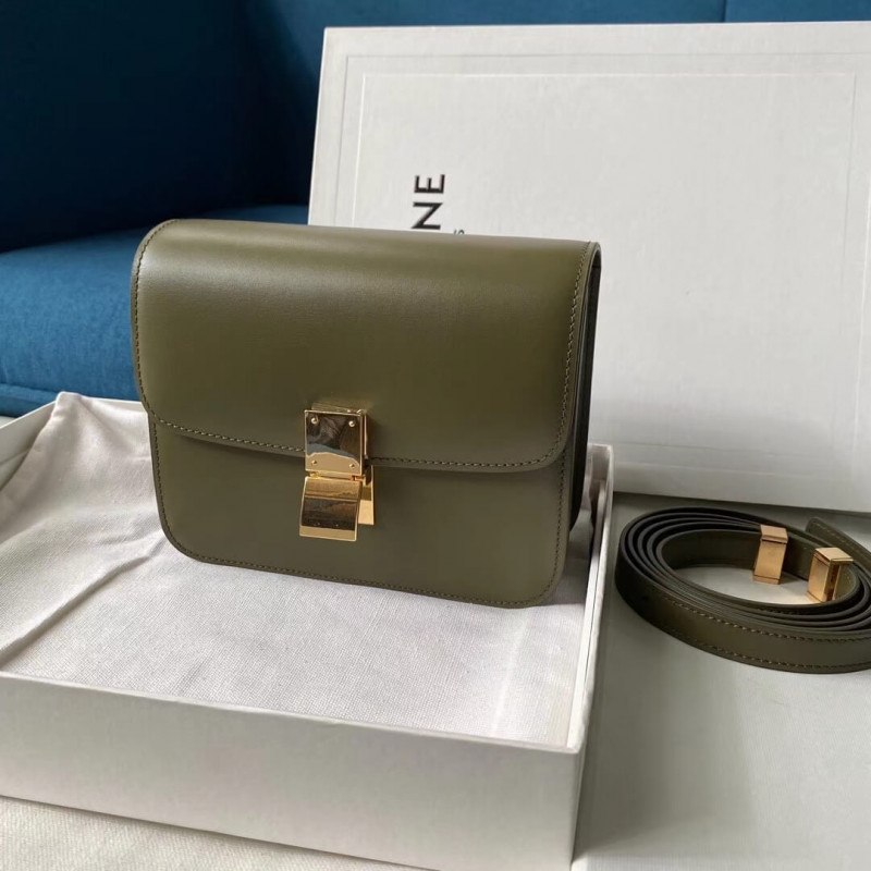 Celine Teen Classic Bag in Box Calfskin 192523