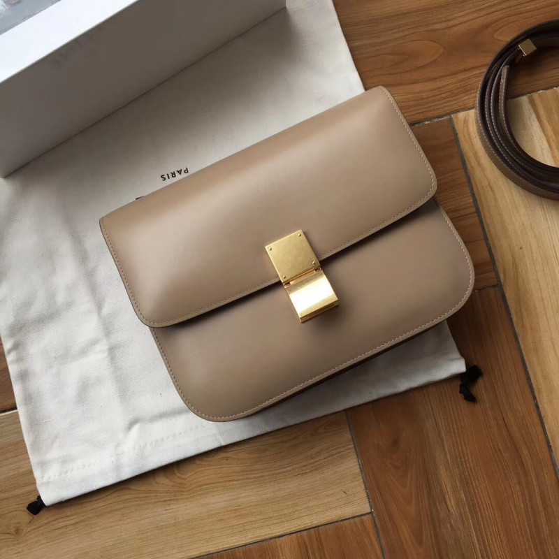 Celine Medium Classic Bag in Box Calfskin 189173