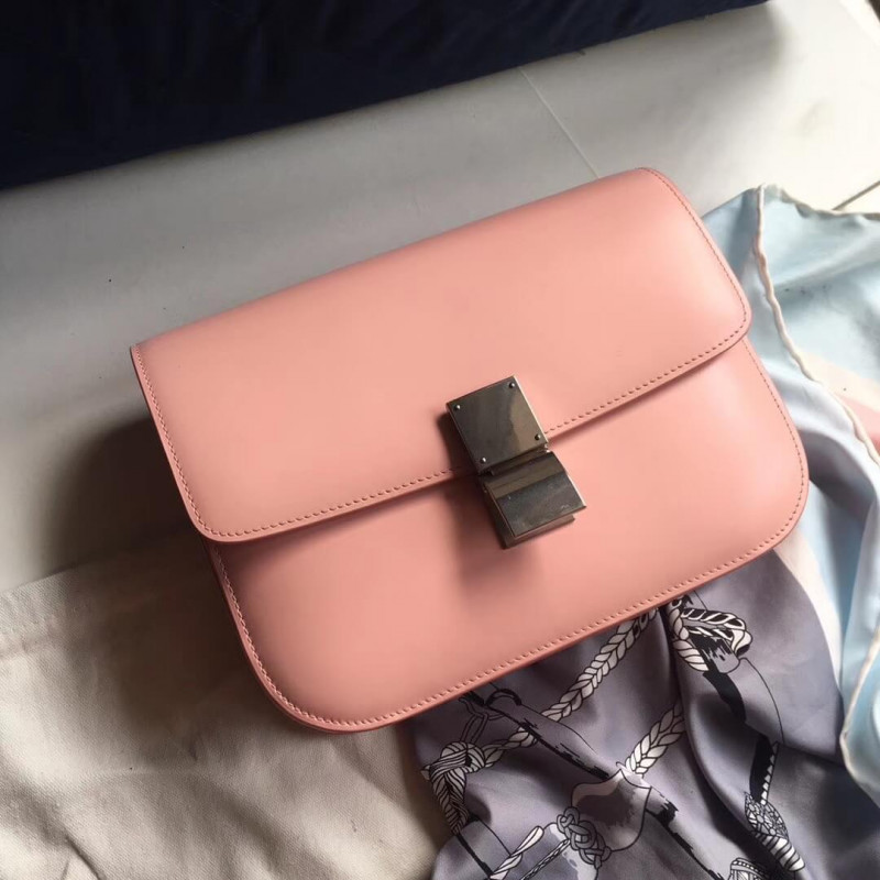 Celine Medium Classic Bag in Box Calfskin 189173