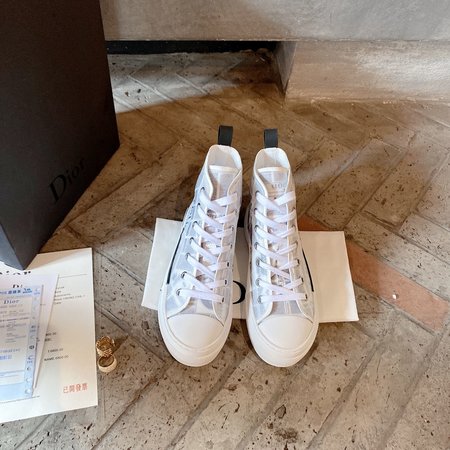 Dior Logo Oblique High Top sneakers