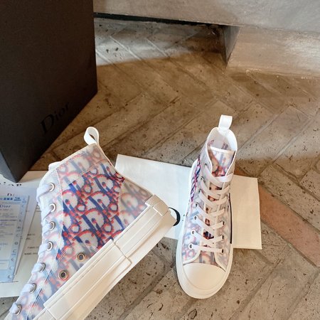 Dior Logo Oblique High Top sneakers