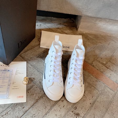 Dior Logo Oblique High Top sneakers
