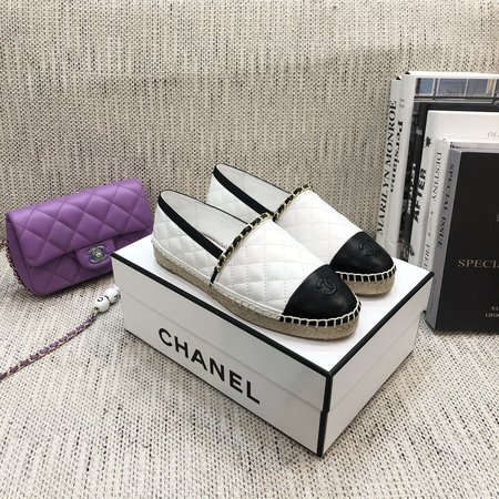 Chanel CC Buckle Espadrilles