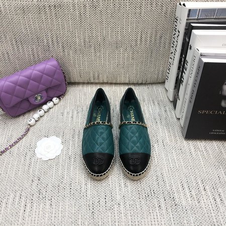 Chanel CC Buckle Espadrilles