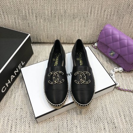 Chanel CC Buckle Espadrilles
