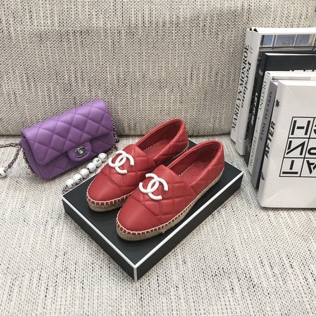 Chanel CC Buckle Espadrilles