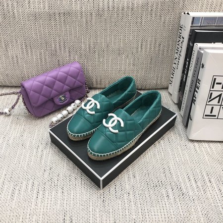 Chanel CC Buckle Espadrilles