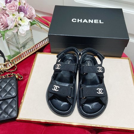 Chanel CC letter logo sheepskin rhombus