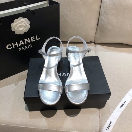 Chanel Calfskin Jewelry Pearl Heel