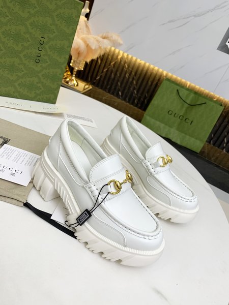 Gucci Women s shoes real cowhide inner lining cowhide heel height: 5CM