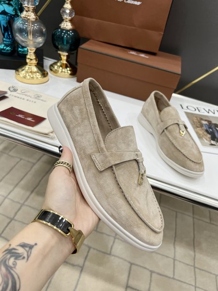 LP Handmade cashmere loafers