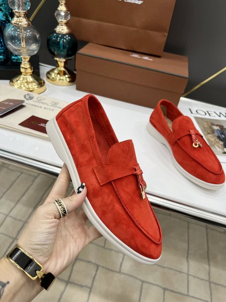 LP Handmade cashmere loafers