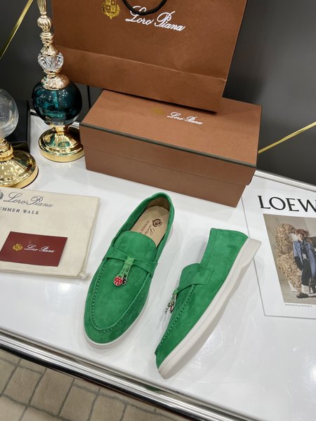 LP Handmade cashmere loafers