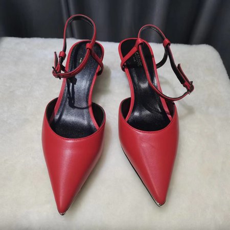 Celine Pvs pointed toe Kitten Heels women s sandals