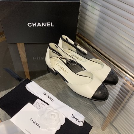 Chanel Genuine leather outsole Mary Jane shoes series
