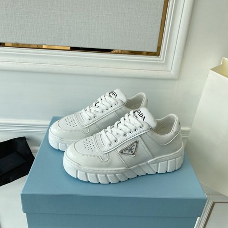 Prada Triangle Logo Sneakers