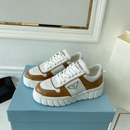 Prada Triangle Logo Sneakers