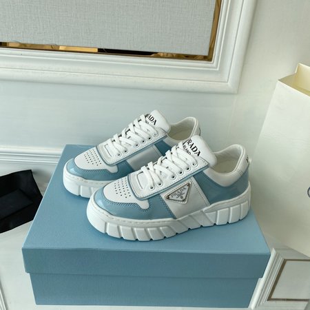 Prada Triangle Logo Sneakers