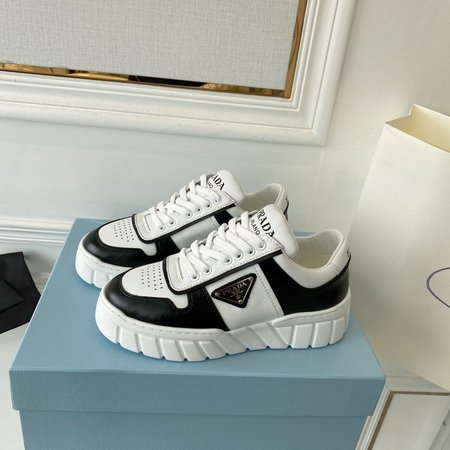 Prada Triangle Logo Sneakers