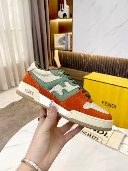 Fendi First layer cowhide sneakers