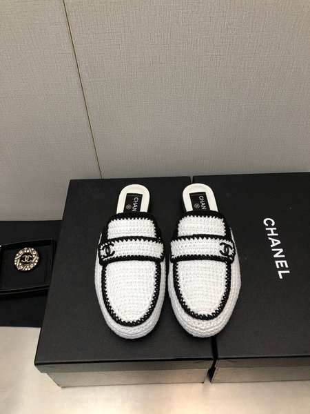 Chanel half slippers