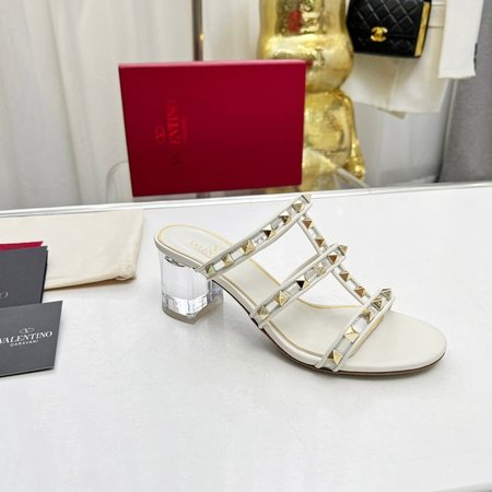 Valentino Transparent heeled film sandals