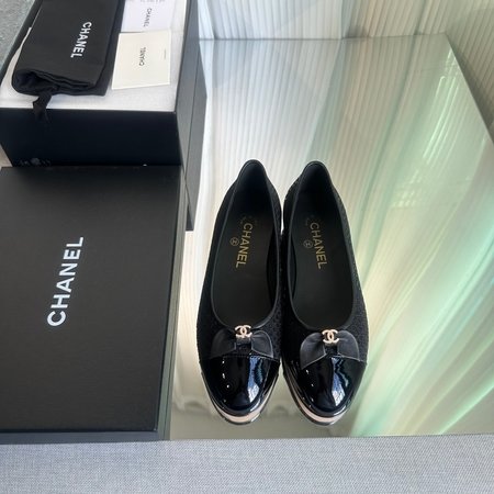 Chanel petal ballet shoes