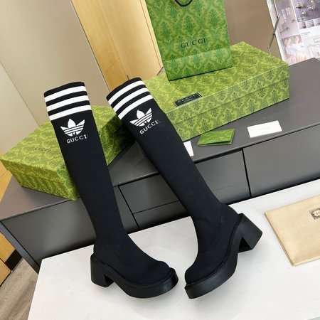 Gucci extra long sock boots