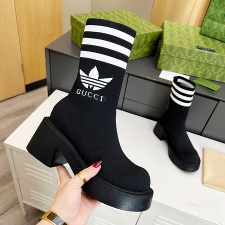 Gucci extra long sock boots