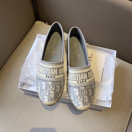Dior Embroidered Espadrilles/slippers