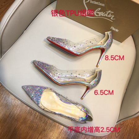 Christian Louboutine Pointed red sole shoes