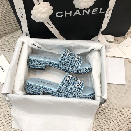 Chanel Wooden slippers